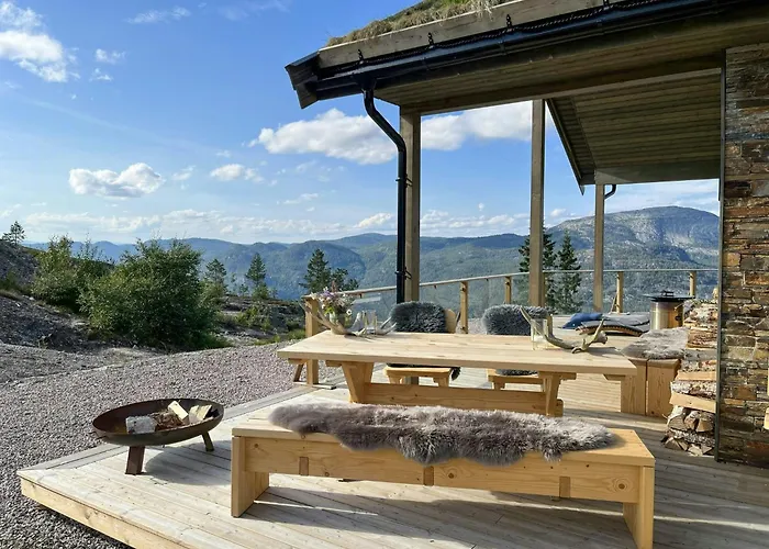 With Panoramic Views In * Vradal